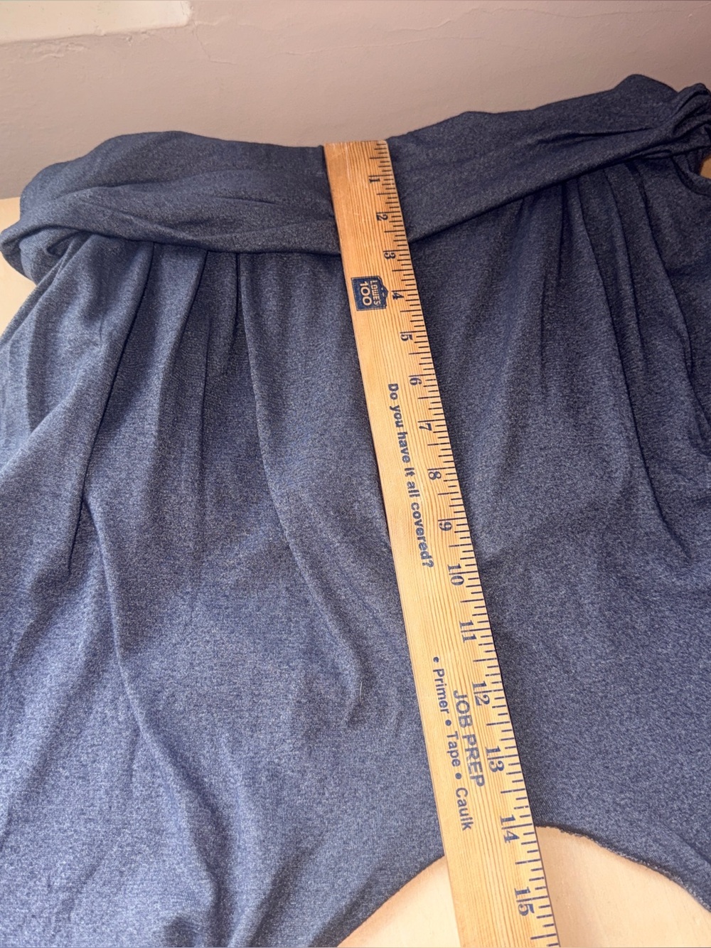 Lululemon Athletica Gray Soft Drop Waist Lined w/ Shorts Pants - Picture 7 of 7